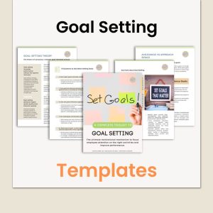 Employee Goal Setting Templates - Main Product Picture