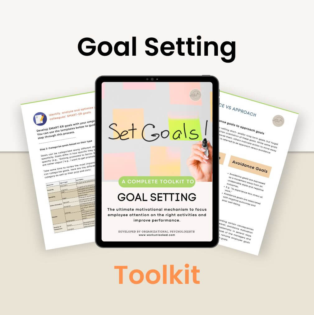 Employee Goal Setting Toolkit - Main Product Picture