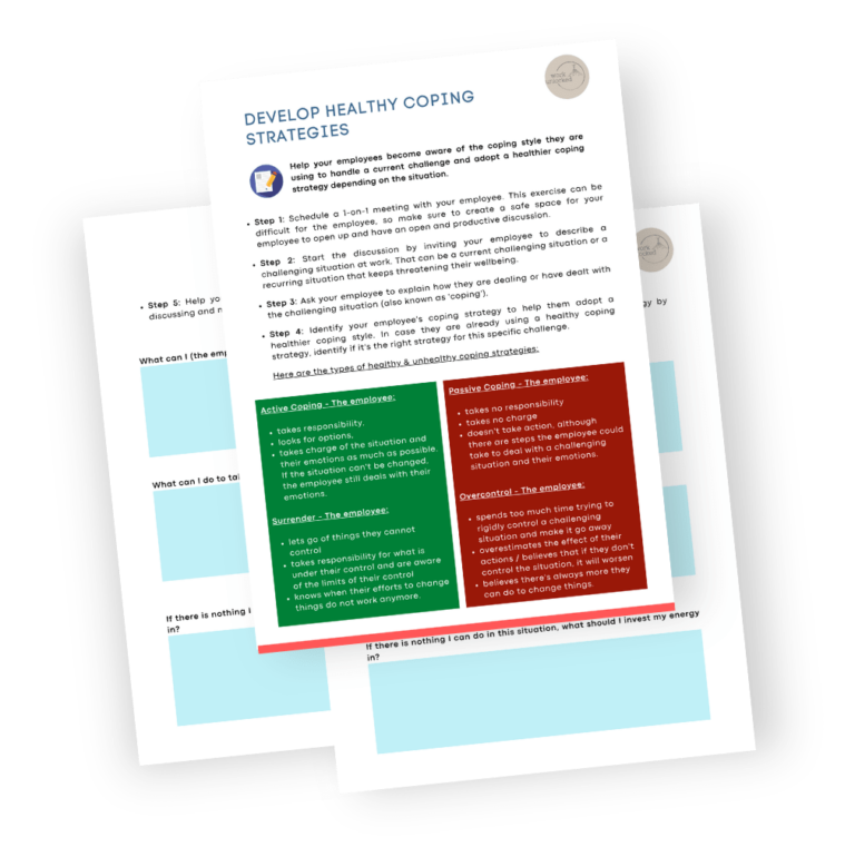 Steps of Developing Healthy Coping Mechanisms