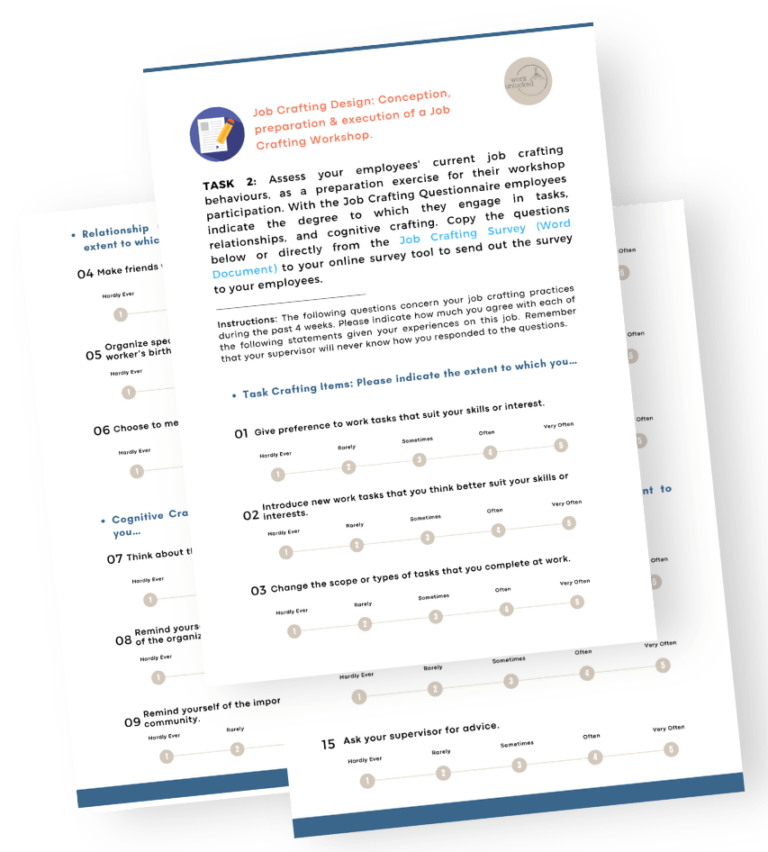 Job Redesign Questionnaires